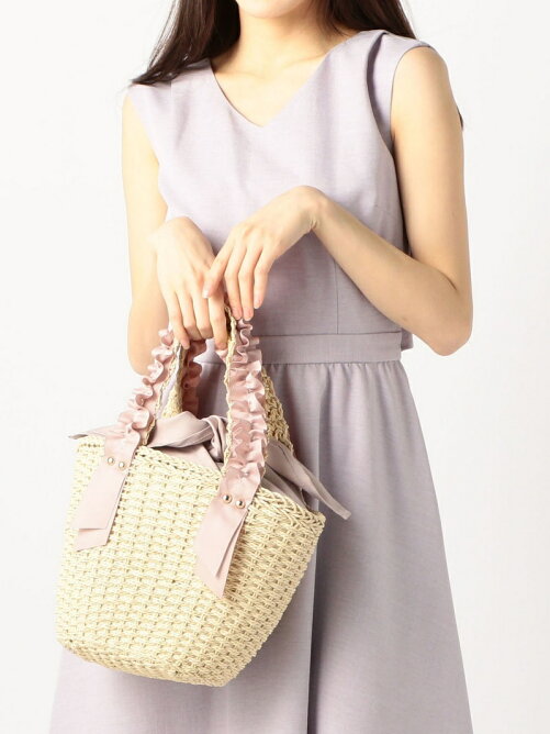 Misch Masch フリルハンドルかごバッグ Rakuten Fashion 楽天