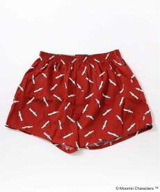【SALE／45%OFF】COMME CA MEN (M)COMME CA MEN/コムサ×ムーミン トランクス ボディライフ インナー・ルームウェア ボクサーパンツ・トランクス レッド ブルー グリーン