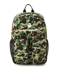A BATHING APE ABC CAMO BAPE DAYPACK ア ベイシング エイプ バッグ リュック・バックパック グリーン ブルー【送料無料】