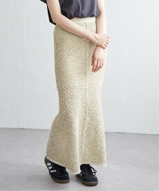 【SALE／27%OFF】VENCE share style Ladys 2WAYミックスニットスカート ヴァンス エクスチェンジ スカート その他のスカート オレンジ グリーン ブラック