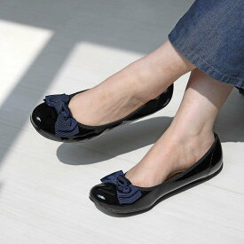 【SALE／10%OFF】RiiiKa リボンフラットパンプス リーカ シューズ・靴 パンプス ブラック ベージュ ネイビー グレー【送料無料】