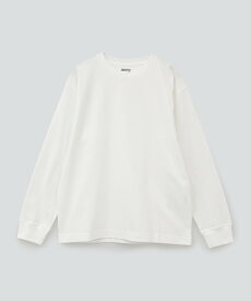 CONVERSE TOKYO 【STANDARD SERIES】ORGANIC COTTON BASIC TEE (LONG SLEEVE) コンバーストウキョウ トップス カットソー・Tシャツ ホワイト【送料無料】