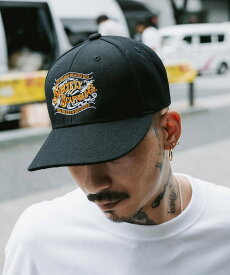 Subciety SNAPBACK CAP-SCAFFOLD- サブサエティ 帽子 キャップ ブラック【送料無料】