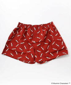 【SALE／48%OFF】COMME CA MEN (M)COMME CA MEN/コムサ×ムーミン トランクス ボディライフ インナー・ルームウェア ボクサーパンツ・トランクス レッド ブルー グリーン