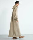ライトダンボールフーディーワンピース<マシンウォッシャブル>【WEB限定】