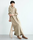 ライトダンボールフーディーワンピース<マシンウォッシャブル>【WEB限定】