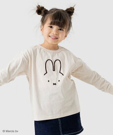 【SALE／10%OFF】miffy ＜ミッフィー＞長袖Tシャツ チルツー トップス カットソー・Tシャツ ピンク ホワイト