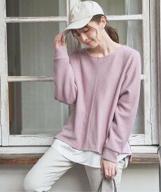 【SALE／50%OFF】ikka サカリバプルオーバーアンサンブル イッカ トップス アンサンブル ベージュ ピンク ブラック