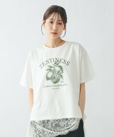 【SALE／30%OFF】GLOBAL WORK 【FRUITS ZIPPER 鎮西寿々歌さん着用】リッチクリーンプリントT半袖/636780…