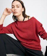 【SALE／30%OFF】BRILL LICOラグランプルオーバー ブリル トップス ニット ブラック ホワイト レッド【送…