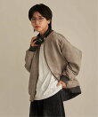 フェイクスウェードブルゾン【雑誌MonoMax11月号掲載】