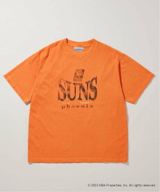 JOURNAL STANDARD 追加【Off The Court by NBA / オフ・ザ・コート バイ NBA】別注 プリントTシャツ ジャーナル スタンダード トップス カットソー・Tシャツ ブラウン ブラック グレー ホワイト ネイビー パープル オレンジ【送料無料】