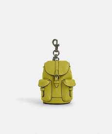 COACH OUTLET 【公式】ミニ ワーナー バックパック バッグ チャーム コーチ　アウトレット ファッション雑貨 チャーム・キーチェーン グリーン【送料無料】
