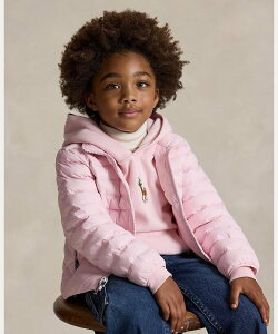 POLO RALPH LAUREN (�{�[�C�Y 2��~7��)P-Layer 2 �p�b�J�u�� �L���e�b�h �W���P�b�g �����t���[���� �W���P�b�g�E�A�E�^�[ �_�E���W���P�b�g�E�_�E���x�X�g �s���N�y���������z