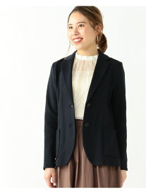 【SALE／70%OFF】Demi-Luxe BEAMS 【洗える】Demi-Luxe BEAMS / カノコ2ボタン ダブルジャケット ビームス アウトレット コート/ジャケット テーラードジャケット ネイビー【送料無料】