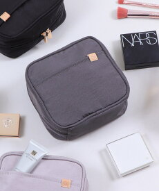 【SALE／75%OFF】UNITED BASE UNITED BASE/撥水加工コンパクトスクエアポーチ ユナイテッド　ベース 財布・ポーチ・ケース ポーチ ブルー グレー ブラック ブラウン ベージュ パープル グリーン ピンク