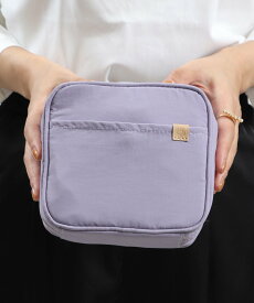 【SALE／75%OFF】UNITED BASE 撥水 スクエア ポーチ / 化粧ポーチ コスメポーチ ポーチ 旅行 トラベル ユナイテッド　ベース 財布・ポーチ・ケース ポーチ ブルー グレー ブラック ブラウン ベージュ パープル グリーン ピンク