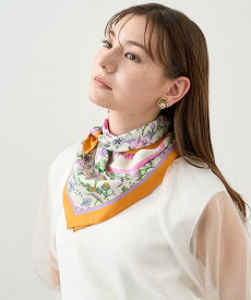 ANAYI フラワーモチーフスカーフ アナイ ファッション雑貨 スカーフ・バンダナ【送料無料】
