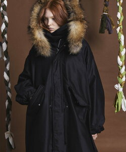 �ySALE�^30%OFF�zMAISON SPECIAL Prime-Over M-65 Mods Coat Combined With MA-1 Flight Jacket ���]���X�y�V���� �W���P�b�g�E�A�E�^�[ ���b�Y�R�[�g �u���b�N �J�[�L�O���[���y���������z