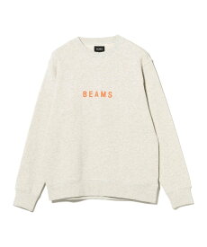 【SALE／30%OFF】BEAMS 【ビームスの百名品/ベストセラー】BEAMS ロゴ スウェット 25AW 秋トップス ビームス メン トップス スウェット・トレーナー ネイビー ブラック グレー ホワイト ピンク ブルー【送料無料】