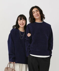 GLOBAL WORK やわらかリッチモールニット/クルー/581133 グローバルワーク トップス ニット ブラック グリーン ブラウン グレー レッド ブルー ネイビー ベージュ【送料無料】