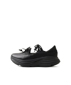HOKA HOKA BONDI MARY JANE BLACK / BLACK �A�g���X �V���[�Y�E�C �X�j�[�J�[ �u���b�N�y���������z