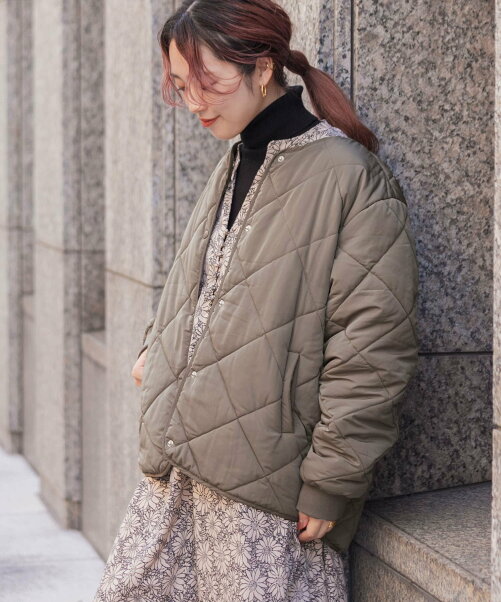 Urban Research Items 一部web限定カラー サイズ 中綿キルティングノーカラージャケット Rakuten Fashion 楽天ファッション 旧楽天ブランドアベニュー Ec1164