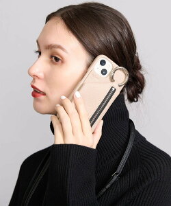 BEAUTY&YOUTH UNITED ARROWS <ajew>CADENAS ストラップ iPhone14/16e共通対応ケース ビューティー&ユース ユナイテッドアローズ スマホグッズ・オーディオ機器 スマホ・タブレット・PCケース/カバー