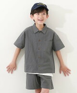 【SALE／33%OFF】devirock 半袖 シャツセットアップ セットアップ オールインワン 25SS デビロック スー…