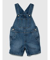 GAP (K)babyGap ウォッシュウェル デニム ショートオール ギャップ オールインワン・オーバーオール オー…