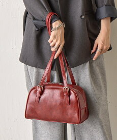 COLONY 2139 【動画あり/新色追加】ヴィンテージ合皮ボストンバッグ コロニー トゥーワンスリーナイン バッグ ボストンバッグ ブラック グレー レッド【送料無料】