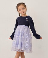 【SALE／30%OFF】ANY KIDS バレエ刺繍チュールワンピース エニィ ワンピース・ドレス ワンピース ホワイ…