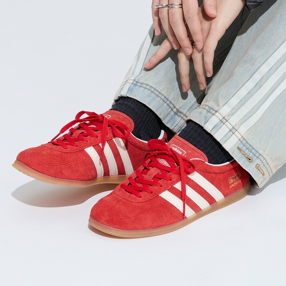 【SALE/36%OFF】adidas 【公式】アディダス adidas 返品可 ガゼル ロー プロ / Gazelle Lo Pro アディダス シューズ・靴 スニーカー レッド【送料無料】