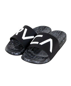 SELECT BRANDS RVCA/���[�J LOGO BANDANA SANDAL �W���b�N���[�Y �V���[�Y�E�C �T���_�� �u���b�N�y���������z