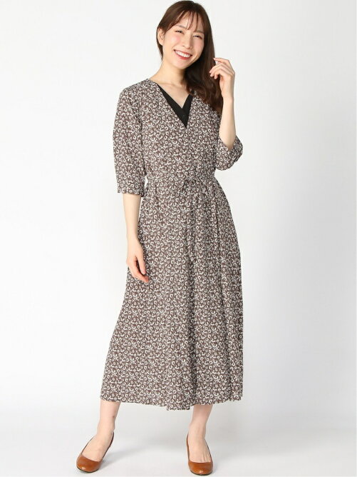 Interplanet Interplanet W 花柄レイヤード風ワンピース Rakuten Fashion 楽天ファッション 旧楽天ブランドアベニュー Au5166