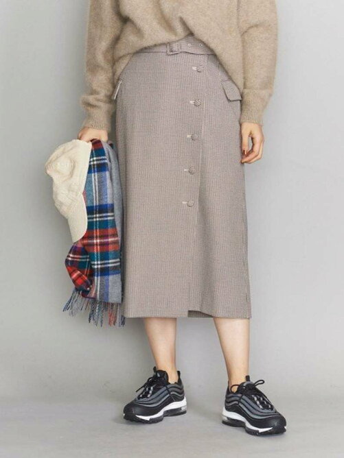 United Arrows Ltd Outlet By ハウンドトゥースチェックラップタイトスカート Rakuten Fashion 楽天ファッション 旧楽天ブランドアベニュー Bz0166