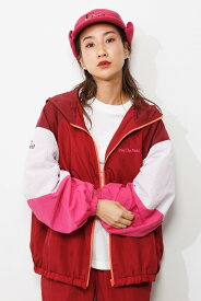 【SALE／50%OFF】RODEO CROWNS WIDE BOWL Field nylon foodie jacket ロデオクラウンズワイドボウル ジャケット・アウター その他のジャケット・アウター ピンク【送料無料】