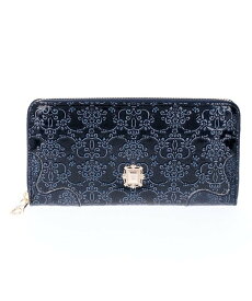 ANNA SUI アナスイ ANNA SUI ルーミー ラウンドファスナー長財布 クイーポ 財布・ポーチ・ケース 財布 グリーン ネイビー ピンク グレー パープル ゴールド【送料無料】