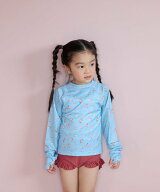【SALE／44%OFF】LOWRYS FARM SWIM/フラワーSETUP ローリーズファーム 水着・スイムグッズ 水着 ブルー …