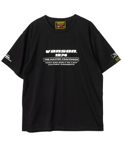Vanson Leathers MESH T-SHIRT �o���\�����U�[�Y �g�b�v�X �J�b�g�\�[�ET�V���c �z���C�g �u���b�N�y���������z