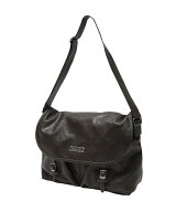 MILKFED. BAR LOGO MESSENGER BAG ミルクフェド バッグ その他のバッグ ブラウン グレー レッド【送料無…