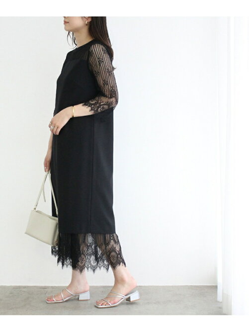 Rope Web限定 結婚式にも ペチコート付きレースワンピース Rakuten Fashion 楽天ファッション 旧楽天ブランドアベニュー Av6167