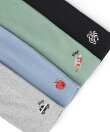 【スララク/防汚加工/オーガニックコットン/ゆったりめ】前後フリーで時短!パパパッと穿ける前向きパンツ(80~120cm)