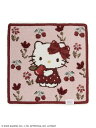 JAMIE KAY 【HELLO KITTY】シェニール織タオル ジェイミーケイ ファッション雑貨 ハンカチ・ハンドタオル ピンク