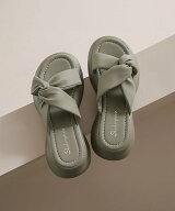 【SALE／35%OFF】miniministore 厚底サンダル ミュールサンダル 美脚 夏 ミニミニストア シューズ・靴 サ…