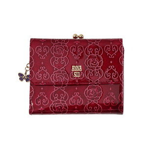 ANNA SUI �A�i�X�C ANNA SUI ���[�Y�n�[�g ������܂���z �N�C�[�| ���z�E�|�[�`�E�P�[�X ���z �x�[�W�� ���b�h �O���[�� �p�[�v���y���������z