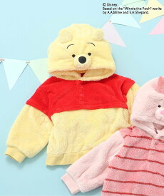 【SALE／50%OFF】apres les cours ディズニーキャラクター/くまのプーさん/フーディー エフオーオンラインストア トップス パーカー・フーディー ピンク イエロー