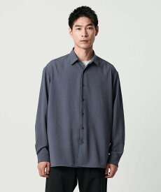 【SALE／30%OFF】UNITED ARROWS green label relaxing ワッシャーポプリン ボックス シャツ ユナイテッドアローズ グリーンレーベルリラクシング トップス シャツ・ブラウス ブラウン グレー【送料無料】