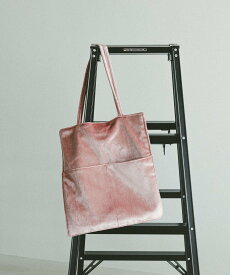 【SALE／50%OFF】GLOBAL WORK ベロアA4トートバッグ/一部店舗限定/600158 グローバルワーク バッグ トートバッグ ベージュ ピンク グレー パープル