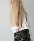 サイドジップ ハイネックリブニット chw25a132